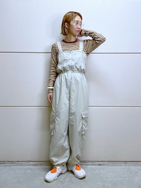 といたひ ミリタリーサスツキパンツ 157693を使った人気ファッション