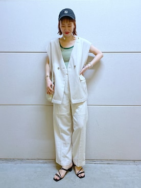 milkさん（レディース・160cm）の夏コーディネート