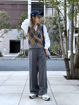 「アイテム（アクセサリー）」を使った、milkさん（レディース・160cm・30代）の秋コーディネート