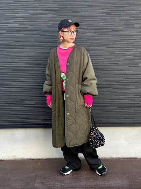 milkさん（レディース・160cm）の冬コーディネート