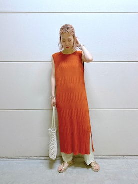 milkさん（レディース・160cm）の夏コーディネート