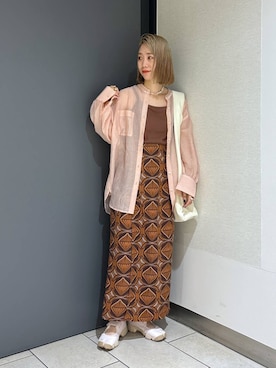 milkさん（レディース・160cm）の夏コーディネート