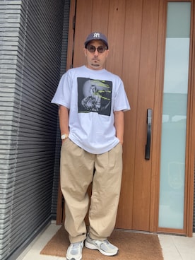 「417 EDIFICE（フォーワンセブンエディフィス）のアイテム」を使った、shintoさん（メンズ・165cm）の夏コーディネート