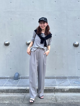YUKINAさん(レディース・155cm)の秋コーディネート