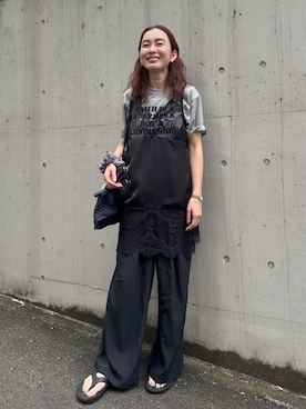 YUKINAさん（レディース・155cm）の夏コーディネート