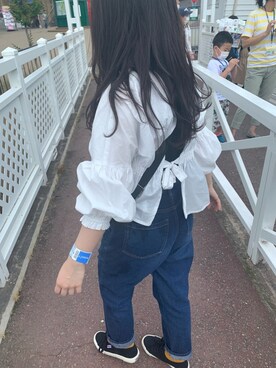 「±0（プラスマイナスゼロ）のアイテム」を使った、e.さん（レディース・151cm）の夏コーディネート