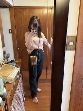 「BEAMS（ビームス）のアイテム（サンダル）」を使った、e.さん（レディース・151cm）の春コーディネート