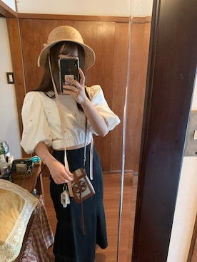 e.さん（レディース・151cm）の夏コーディネート