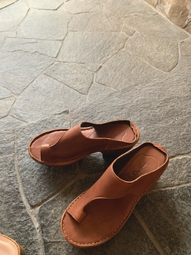 「Hina Day Green（ヒナデイグリーン）のアイテム」を使った、e.さん（レディース・151cm）の秋コーディネート