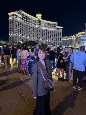 「アイテム（ショルダーバッグ）」を使った、e.さん（レディース・151cm）の秋コーディネート