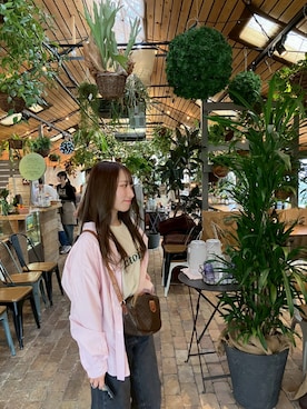 「titivate（ティティベイト）のアイテム」を使った、e.さん（レディース・151cm）の春コーディネート