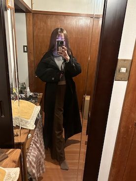 e.さん（レディース・151cm）の冬コーディネート