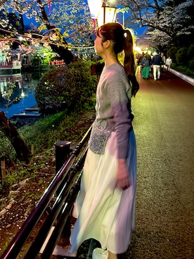「アイテム（スカート）」を使った、maoさん（レディース・167cm）の夏コーディネート