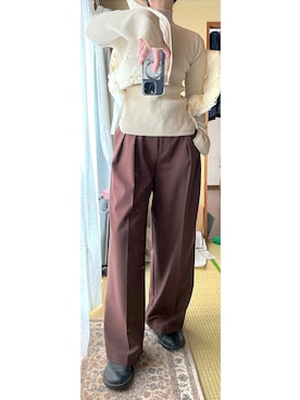 「Firsthand（ファーストハンド）のアイテム（ジャケット/アウター）」を使った、ぬ🥚さん（レディース・165cm）の冬コーディネート