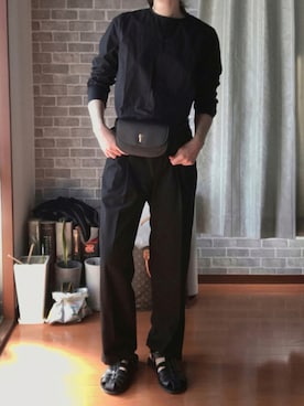 「CESMONY（チェスモニー）のアイテム」を使った、ぬ🥚さん（レディース・165cm）の秋コーディネート