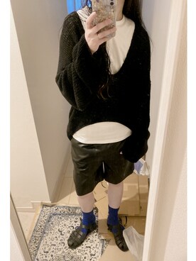 「CESMONY（チェスモニー）のアイテム」を使った、ぬ🥚さん（レディース・165cm）の春コーディネート