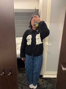 「SM2（エスエムツー）のアイテム」を使った、錦川さん（レディース・150cm）の冬コーディネート