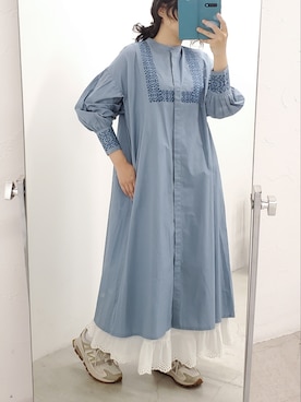 「Libra Cue（リブラ キュー）のアイテム」を使った、akarinsさん（レディース・159cm）の春コーディネート