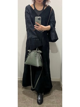 「Chaos（カオス）のアイテム」を使った、M.Yさん（レディース・156cm）の春コーディネート