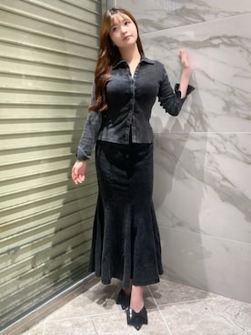 「ROYAL PARTY（ロイヤルパーティー）のアイテム」を使った、ROYALPARTYさん（レディース・157cm）の夏コーディネート