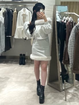 「ROYAL PARTY（ロイヤルパーティー）のアイテム」を使った、ROYALPARTYさん（レディース・157cm）の秋コーディネート