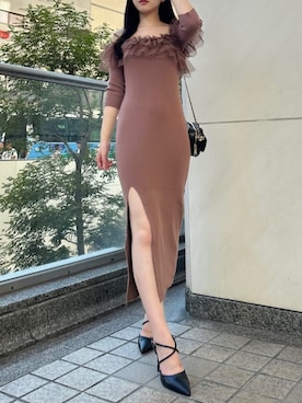 「ROYAL PARTY（ロイヤルパーティー）のアイテム」を使った、ROYALPARTYさん（レディース・164cm）の夏コーディネート