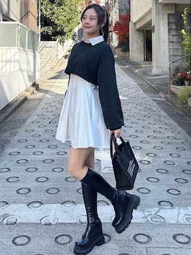 ROYALPARTYさん（レディース・161cm）の冬コーディネート