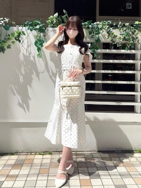 「ROYAL PARTY（ロイヤルパーティー）のアイテム」を使った、ROYALPARTYさん（レディース・161cm）の春コーディネート