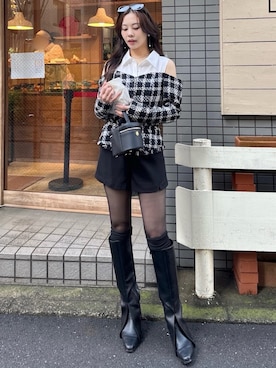 ROYALPARTYさん（レディース・161cm）の冬コーディネート