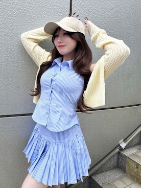 「ROYAL PARTY（ロイヤルパーティー）のアイテム」を使った、ROYALPARTYさん（レディース・150cm）の夏コーディネート