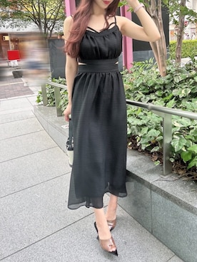 「ROYAL PARTY（ロイヤルパーティー）のアイテム（ショルダーバッグ）」を使った、ROYALPARTYさん（レディース・163cm）の夏コーディネート