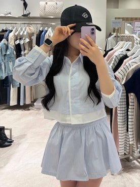 「ROYAL PARTY（ロイヤルパーティー）のアイテム」を使った、ROYALPARTYさん（レディース・158cm）の春コーディネート