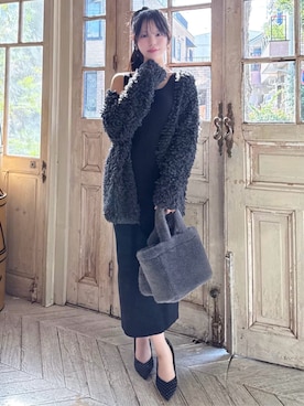 「ROYAL PARTY（ロイヤルパーティー）のアイテム」を使った、ROYALPARTYさん（レディース・157cm）の秋コーディネート