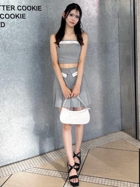 「ROYAL PARTY（ロイヤルパーティー）のアイテム」を使った、ROYALPARTYさん（レディース・166cm）の夏コーディネート