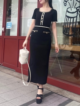 「ROYAL PARTY（ロイヤルパーティー）のアイテム」を使った、ROYALPARTYさん（レディース・157cm）の夏コーディネート