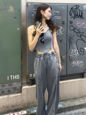 「アイテム（アンサンブル）」を使った、ROYALPARTYさん（レディース・166cm）の夏コーディネート