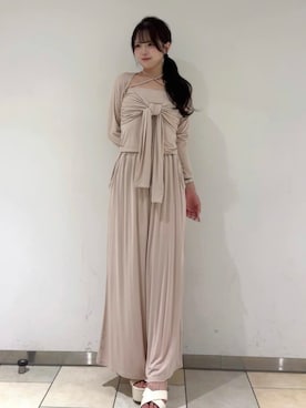 「アイテム（アンサンブル）」を使った、ROYALPARTYさん（レディース・161cm）の夏コーディネート
