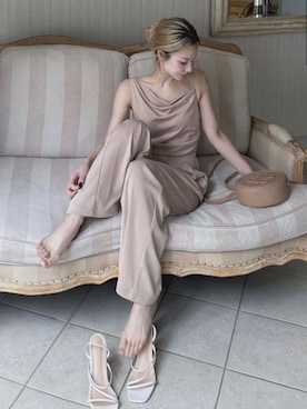 「ROYAL PARTY（ロイヤルパーティー）のアイテム」を使った、ROYALPARTYさん（レディース・161cm）の春コーディネート