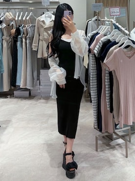 「ROYAL PARTY（ロイヤルパーティー）のアイテム」を使った、ROYALPARTYさん（レディース・158cm）の春コーディネート