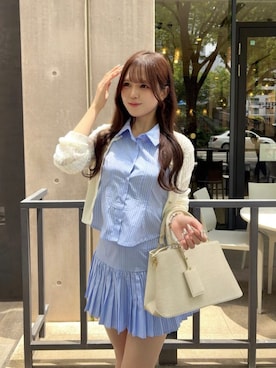 「ROYAL PARTY（ロイヤルパーティー）のアイテム」を使った、ROYALPARTYさん（レディース・161cm）の夏コーディネート