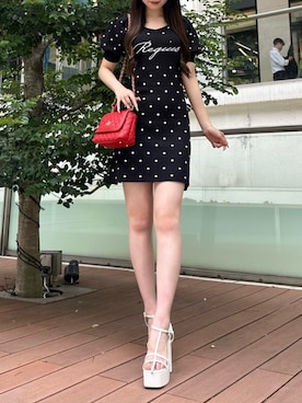 「ROYAL PARTY（ロイヤルパーティー）のアイテム」を使った、ROYALPARTYさん（レディース・164cm）の夏コーディネート