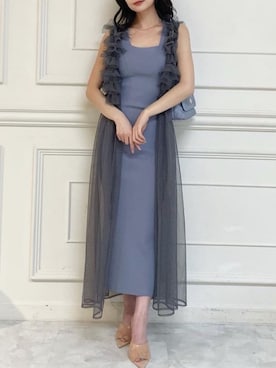 「ブルーコーデ」｜「アイテム（その他シューズ）」を使った、ROYALPARTYさん（レディース・152cm）の春コーディネート