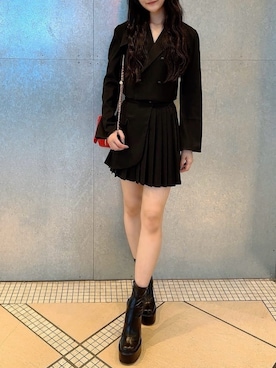 「ROYAL PARTY（ロイヤルパーティー）のアイテム（その他アウター）」を使った、ROYALPARTYさん（レディース・167cm）の秋コーディネート