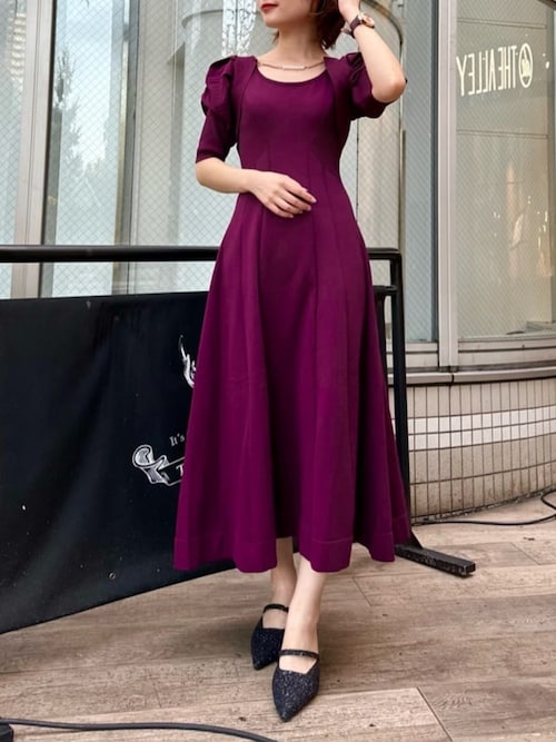 セール】パワショルボレロ付フレアワンピース（ワンピース）｜ROYAL  