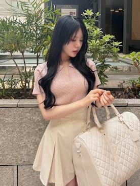 「ROYAL PARTY（ロイヤルパーティー）のアイテム」を使った、ROYALPARTYさん（レディース・158cm）の春コーディネート