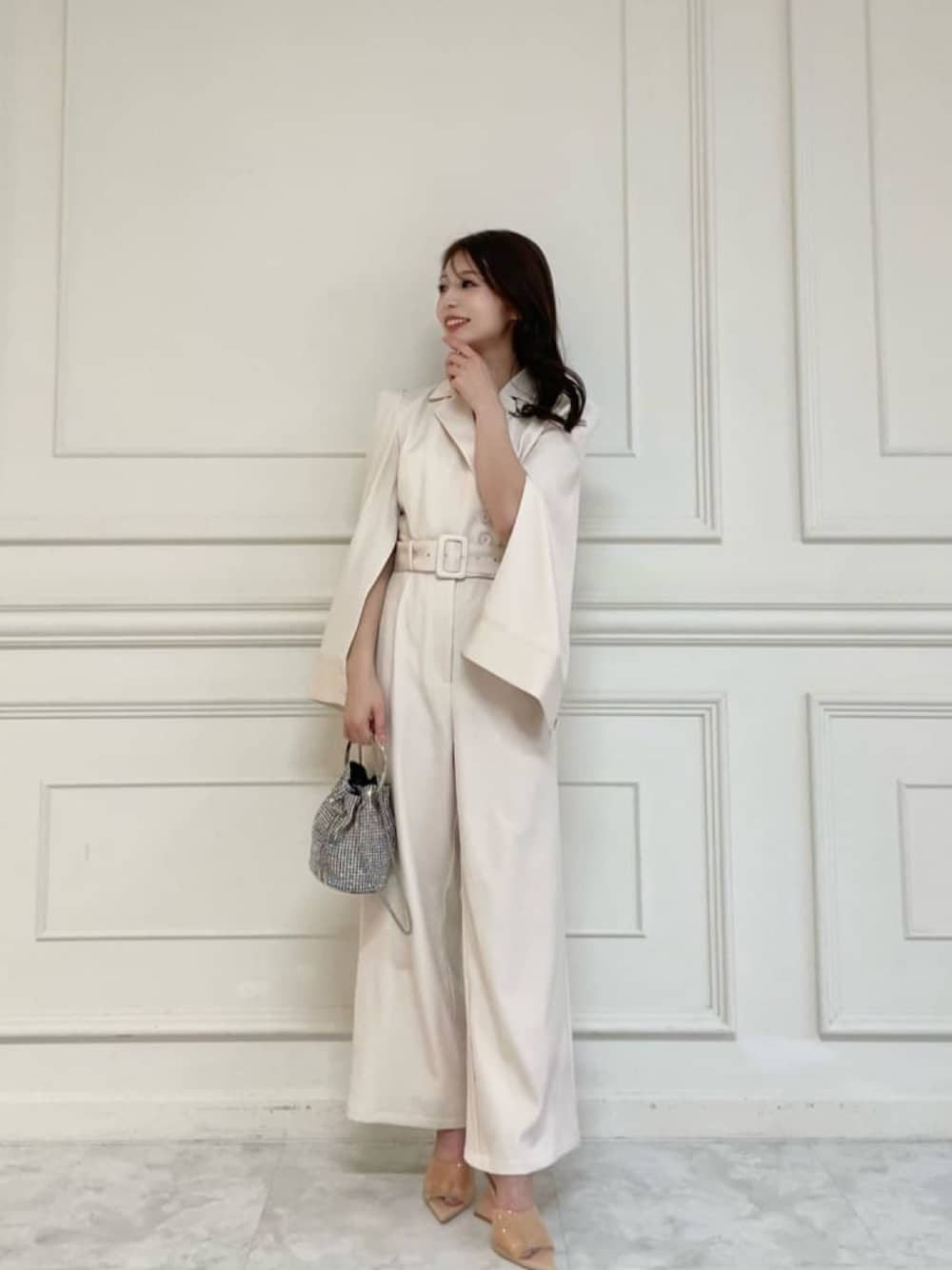 ROYAL PARTY（ロイヤルパーティー）の「【丈が選べる】ベルト付ケープ