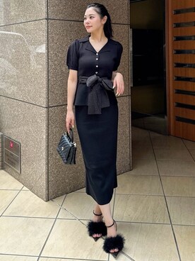 「ROYAL PARTY（ロイヤルパーティー）のアイテム（ニット/セーター）」を使った、ROYALPARTYさん（レディース・161cm）の秋コーディネート