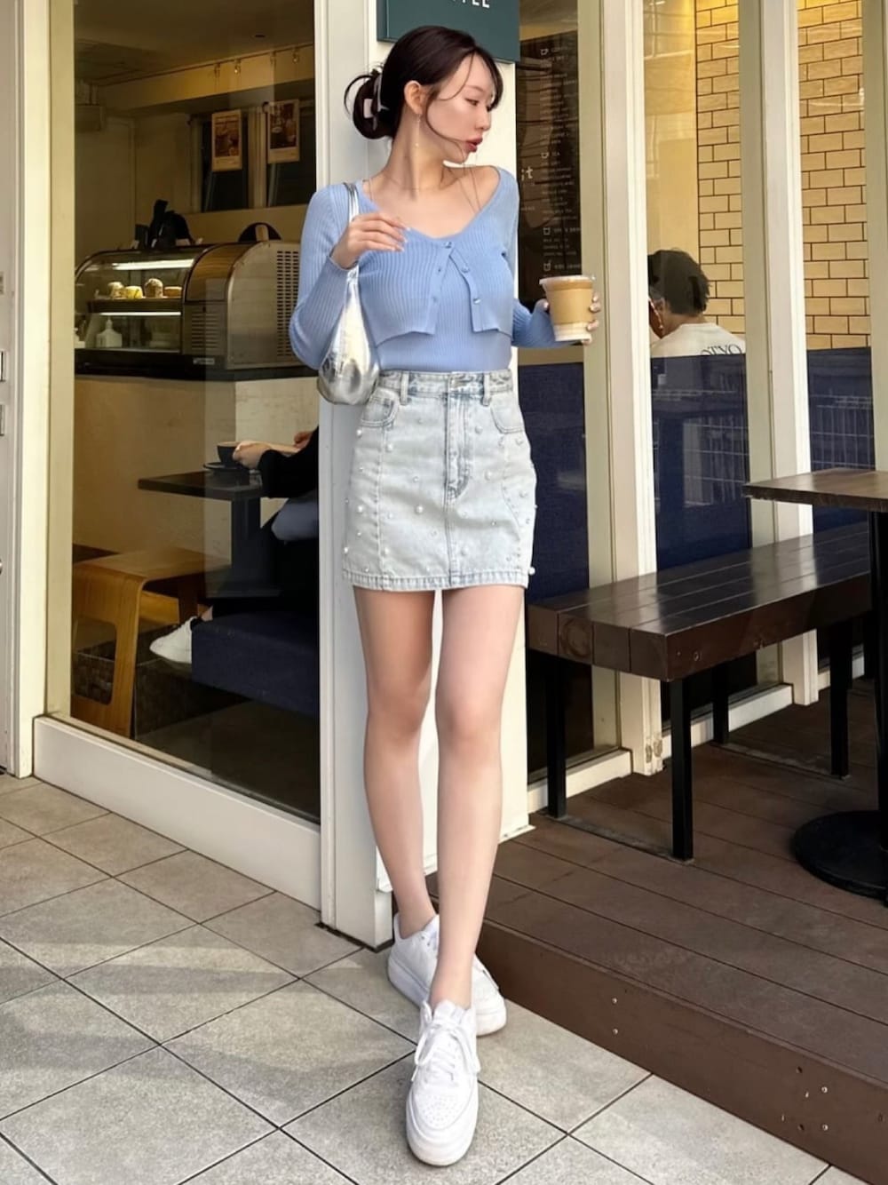 【コーデの主役に♪】HERMES デニムミニスカート 1649732859_1000.jpg