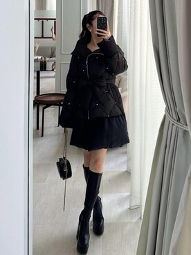 「ROYAL PARTY（ロイヤルパーティー）のアイテム（その他アウター）」を使った、ROYALPARTYさん（レディース・161cm）の秋コーディネート