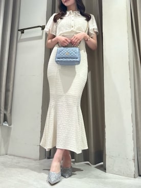 「ROYAL PARTY（ロイヤルパーティー）のアイテム」を使った、ROYALPARTYさん（レディース・161cm）の春コーディネート